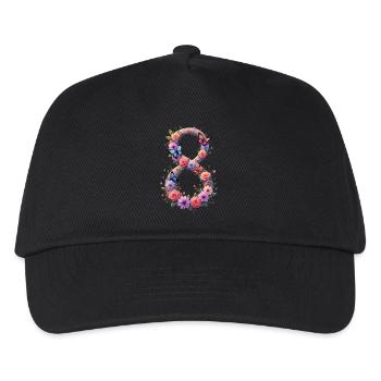 Women's Day 8 March Together for Strength & Freedom - Kids’ Baseball Cap - black - Front
