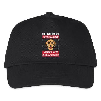 Chow Chow Hund - Kinder Basecap - Schwarz - Vorne