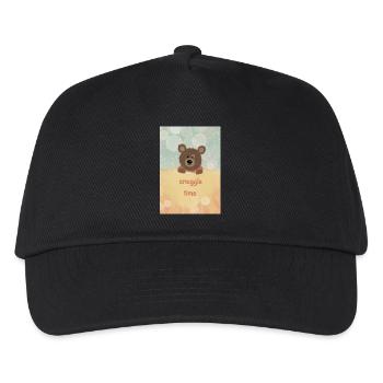 Snuggle Time - Kinder Basecap - Schwarz - Vorne