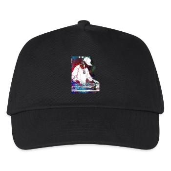 Console de musique DJ - Casquette de baseball Enfant - noir - Devant