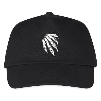 krallen - Kinder Basecap - Schwarz - Vorne