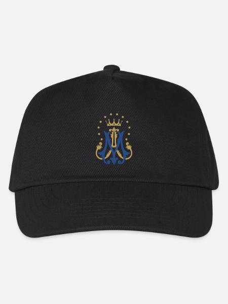 Auspice Maria - Kids’ Baseball Cap - black