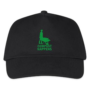 Farm Farmer Gift Saying Farmer Country Life - Kids’ Baseball Cap - black - Front