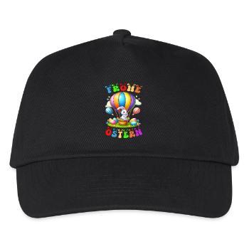 Frohe Ostern - Kinder Basecap - Schwarz - Vorne