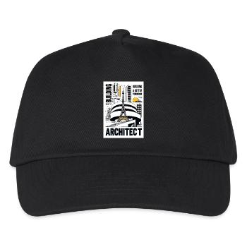 Architect - Casquette de baseball Enfant - noir - Devant