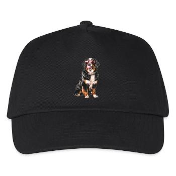Berner Sennenhund - Kinder Basecap - Schwarz - Vorne