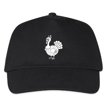 turkey - Kids’ Baseball Cap - black - Front