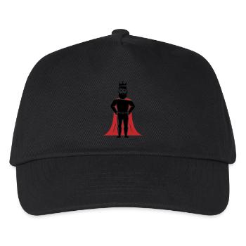 King - Kids’ Baseball Cap - black - Front