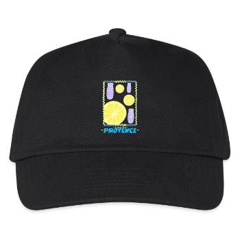 Das gute Leben in der Provence - Kinder Basecap - Schwarz - Vorne