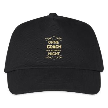 Coach - Kids’ Baseball Cap - black - Front