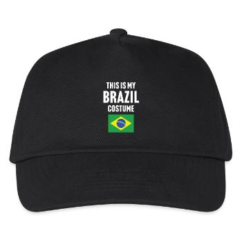 This my Brazil costume - Kids’ Baseball Cap - black - Front