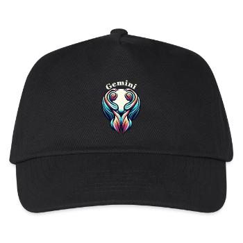Tweeling Gemini - Kids’ Baseball Cap - black - Front