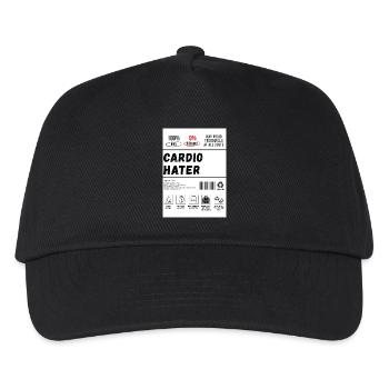 T-shirt Gym Nutrition - Kids’ Baseball Cap - black - Front