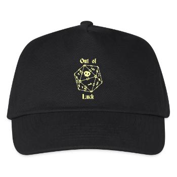 Out of Luck - Kids’ Baseball Cap - black - Front