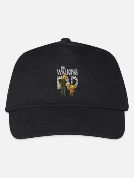 The Walking DAD - Kinder Basecap - Schwarz