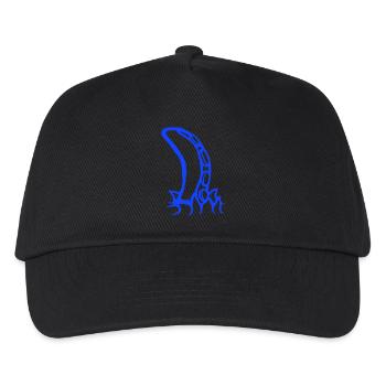 Tentakel Kraken Monster aufgerissens Shirt Alien - Kinder Basecap - Schwarz - Vorne