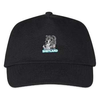 TEAM Shetland - Blue Merle - Kids’ Baseball Cap - black - Front