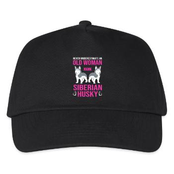 Husky - Kinder Basecap - Schwarz - Vorne