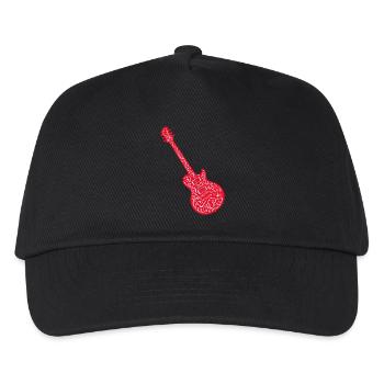 Guitar 1 - Kids’ Baseball Cap - black - Front