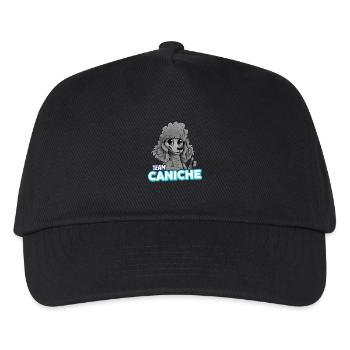 Poodle - Grey - Kids’ Baseball Cap - black - Front