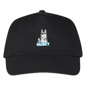 TEAM Husky - Grey - Kids’ Baseball Cap - black - Front