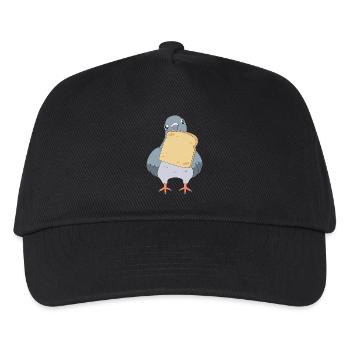 Pigeon Race Pigeon Pigeons - Kids’ Baseball Cap - black - Front