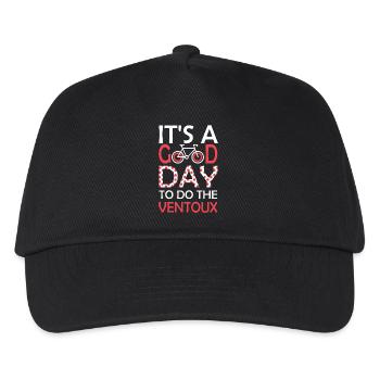 Ascension Mont Ventoux Cyclist Gift Bike - Kids’ Baseball Cap - black - Front
