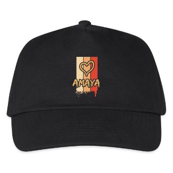 Amaya Amaya - Kids’ Baseball Cap - black - Front