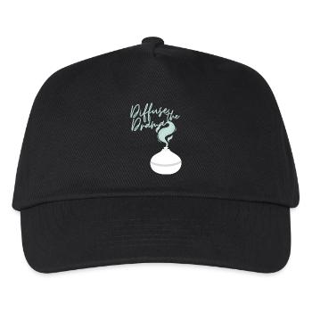 Diffuse the Drama - Kinder Basecap - Schwarz - Vorne