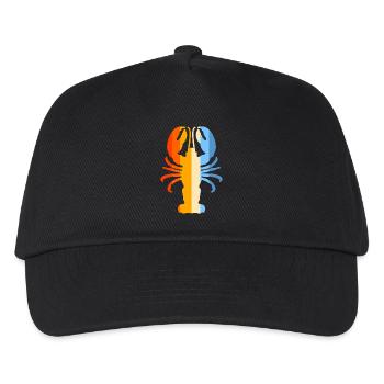 Écrevisses, fruits de mer, homard du Maine, homard - Casquette de baseball Enfant - noir - Devant