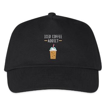 Coffee Iced Coffee Caffeine Espresso Barista Gift - Kids’ Baseball Cap - black - Front
