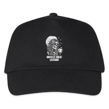 Funny Teacher Skeleton Halloween Classroom - Kids’ Baseball Cap - black - Front