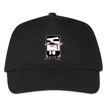 Hombre Grises : Anonymous, Liberté et protestation - Casquette de baseball Enfant - noir - Devant
