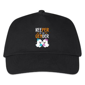 Halloween Gender Reveal - Kinder Basecap - Schwarz - Vorne