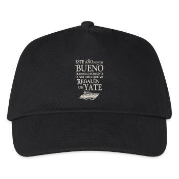 Gut, aber nicht genug - Kinder Basecap - Schwarz - Vorne