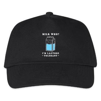 Flatulence Milk Lactose - Kids’ Baseball Cap - black - Front