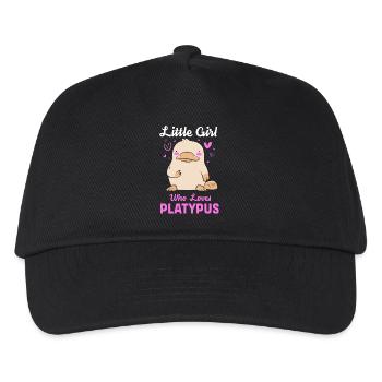 platypus - Kids’ Baseball Cap - black - Front