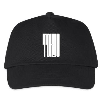 Typographie audacieuse de Tokyo City - Casquette de baseball Enfant - noir - Devant