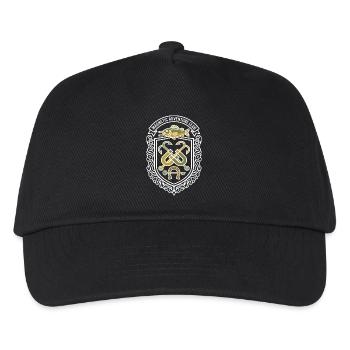Magnetic adventure. Club Coat of Arms - Kids’ Baseball Cap - black - Front