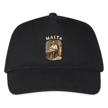 Feux d’artifice pyro de Malte - Casquette de baseball Enfant - noir - Devant