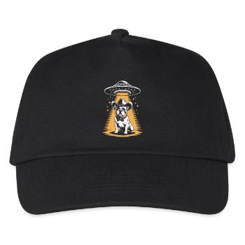 Cowboy Cowboy Bouledogue Français OVNI - Casquette de baseball Enfant - noir - Devant