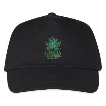 Jardinage de guérilla - Casquette de baseball Enfant - noir - Devant