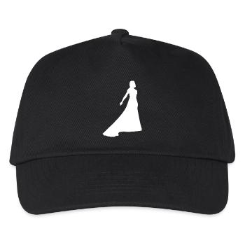 Hochzeit - Kinder Basecap - Schwarz - Vorne