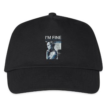 Check The Source Code - Kids’ Baseball Cap - black - Front