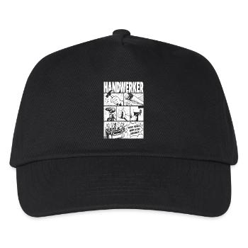 Les artisans ne sont pas parfaits mais rarement gratuits - Casquette de baseball Enfant - noir - Devant