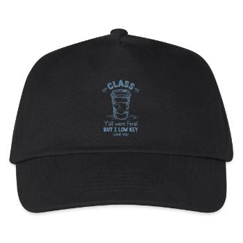 Teacher Appreciation School Y'all Were Feral - Kids’ Baseball Cap - black - Front
