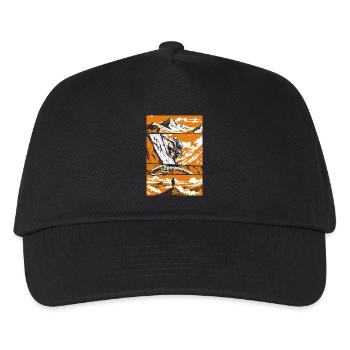 Summit Victory Mountain Art - Kids’ Baseball Cap - black - Front