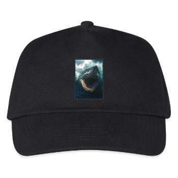 Sharks Shark - Kids’ Baseball Cap - black - Front