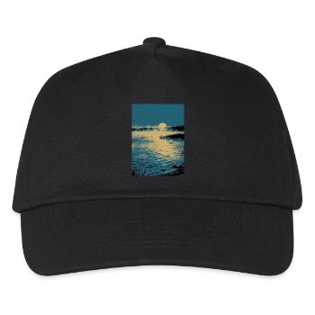 Plöner See Sunrise - Kids’ Baseball Cap - black - Front