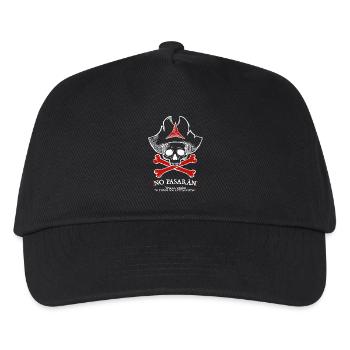 ¡No pasarán! - Kinder Basecap - Schwarz - Vorne